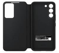 Coque Smart Clear View S22 Noir