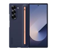 Samsung Étui de Protection pour Galaxy Z Fold 6 S Pen avec Emplacement pour Stylo S intégré, Cliquez pour libérer, Version américaine, EF-OF95PCNEGUS, Bleu Marine