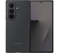Samsung, Étui en carbone Galaxy Z Fold7 original avec protection d'écran antireflet, Noir