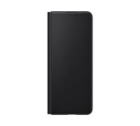 Samsung Etui en Cuir avec Rabat Noir Galaxy Z Fold 3