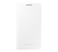 Samsung Étui Folio Slim pour Galaxy J1 J100 Élégant et Finesse Blanc