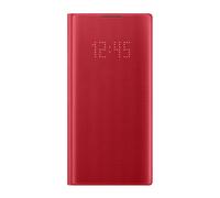 Samsung Étui à rabat LED View Cover Galaxy Note10 EF-NN970 Rouge