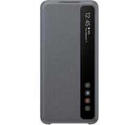 Samsung Étui pour Galaxy S20 Folio Modèle Clear View Cover Gris