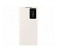 Samsung Etui Smart View avec Porte-Carte G S23 Ultra Crème