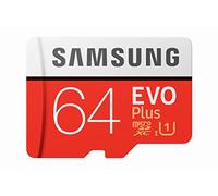 Samsung EVO Plus MB-MC64HA - carte mémoire flash - 64 Go - microSDXC UHS-I