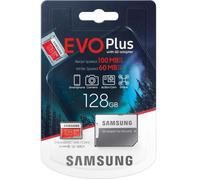 Samsung Evo Plus Carte mémoire Micro SD SDXC Classe 10 128 Go U3 100 Mo/S (MB-MC128HA APC)