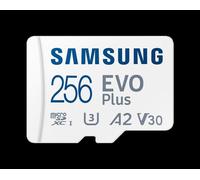 Samsung Evo Plus Carte microSD SDXC 256 Go UHS-I, V30 A2 Application jusqu'à 160MB/s
