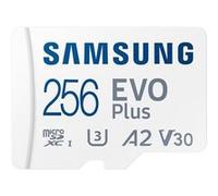 Samsung Evo Plus Carte microSD SDXC 256 Go UHS-I, V30 A2 Application jusqu'à 160MB/s