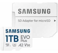 Samsung EVO Plus MB-MC1T0SA - Carte mémoire flash (adaptateur microSDXC vers SD inclus(e)) - 1 To - A2 / Video Class V30 / UHS-I U3 / Class10 - microSDXC UHS-I