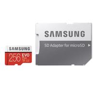 Samsung EVO Plus MB-MC256G - Carte mémoire flash (adaptateur microSDXC vers SD inclus(e)) - 256 Go - UHS-I U3 / Class10 - microSDXC UHS-I