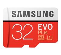 Samsung EVO Plus MB-MC32G - Carte mémoire flash (adaptateur microSDHC - SD inclus(e)) - 32 Go - UHS Class 1 / Class10 - microSDHC UHS-I