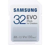 Samsung EVO Plus MB-SC32K - Carte mémoire flash - 32 Go - Video Class V10 / UHS-I U1 / Class10 - SDHC UHS-I Blanc G