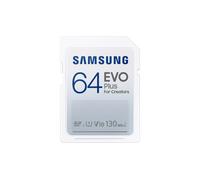 Samsung EVO Plus MicroSDXC 130MB/S +adaptateur 64GB