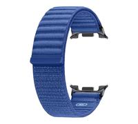 Samsung Fabric Band Bracelet en tissu (M/L) pour Galaxy Fresh8 | Fresh8 Small | Wise8, Blue