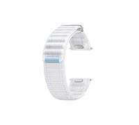 SAMSUNG Fabric Band Bracelet en tissu (XS) pour Galaxy Watch4 | Watch5 | Watch6 | Watch FE | Watch7 Series, Blue White
