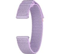 Samsung Fabric Band (Slim, S/M) Bracelet en matériau réfléchissant pour Galaxy Watch4 | Watch5 | Watch6 | Watch FE | Watch7 Series, Lavender