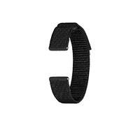 SAMSUNG Fabric Band (Slim, S/M) Bracelet en matériau réfléchissant pour Galaxy Watch4 | Watch5 | Watch6 | Watch FE | Watch7 Series, Black