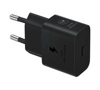 SAMSUNG fast charger USB-C 25W with data cable black