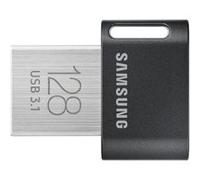 SAMSUNG FIT Plus 128GB 128Go 3.1 (3.1 Gen 1) Connecteur USB Type-A Noir, Acier inoxydable lecteur USB flash G