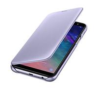 Samsung Wallet Cover Lavande pour Samsung Galaxy A6+