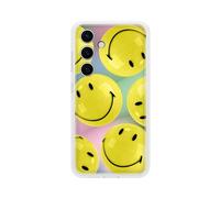 Samsung FlipSuit Coque pour Galaxy S24+, Carte Smiley avec Technologie NFC Incluse, Jaune