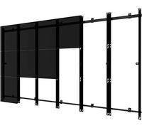 Samsung Frame Kit VG-LFH15FWA - Kit de Montage (2 Supports de Fixation latéraux, 2 gabarits de Supports de Fixation, 2 Supports de Fixation centraux, 4 Supports de Fixation au Milieu) pour Mur vidéo
