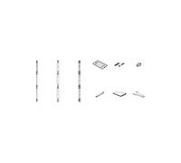 Samsung Frame Kit VG-LFH25FWA - Kit de Montage (2 Supports de Fixation latéraux, 2 gabarits de Supports de Fixation, 2 Supports de Fixation centraux, 8 Supports de Fixation au Milieu) pour Mur vidéo