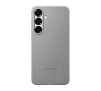Samsung Funda de Cuero Vegano Gris para Galaxy S25 Plus