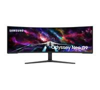 Samsung G95NC LED display 144,8 cm (57") 7680 x 2160 pixels Dual UHD QLED Blanc