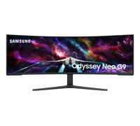Samsung G95NC LED display 144,8 cm (57") 7680 x 2160 pixels Dual UHD Noir, Blanc