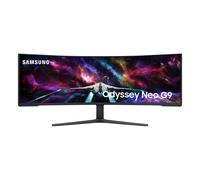 Samsung G95NC LED display 144,8 cm (57") 7680 x 2160 pixels Dual UHD Noir, Blanc