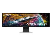 Samsung G95SC écran plat de PC 124,5 cm (49") 5120 x 1440 pixels Dual QHD OLED Argent