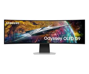 Samsung G95SC écran plat de PC 124,5 cm (49 ) 5120 x 1440 pixels Dual QHD OLED Argent