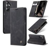 Samsung Galaxy A05s Case, Shockproof Premium Pu Leather Card Slots Wallet Pouch Case With Stand Function Flip Case For Samsung Galaxy A05s \ Black
