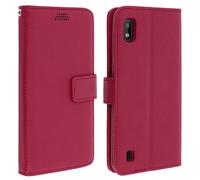 Samsung Galaxy A10 Flip Cover avec porte-cartes et fonction stand - Rose