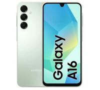 Samsung Smartphone Galaxy A16 6,7'' 4G 4 Go RAM 128 Go Vert d'eau Version Moyen-Orient