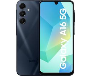 Samsung Galaxy A16 5G Smartphone sans contrat, téléphone Android, Appareil Photo Principal 50 MP, écran 16,91 cm/6,7", 128 Go, Bleu Noir, Garantie Fabricant 2,5 Ans