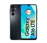 Samsung Galaxy A16 Téléphone portable, 128 Go + 4 Go de RAM, appareil photo jusqu'à 50 MP, écran de 6,7", NFC, IP54, batterie 5000 mAh - Noir
