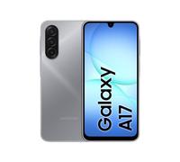 Samsung Galaxy A17 LTE, double SIM, 128 Go extensible à 2 To, smartphone, Android 14, 4 Go de RAM, Exynos, 6,7" AMOLED, 1080 x 2220, 90 Hz (gris)