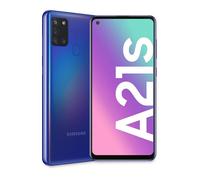 Samsung Galaxy A21s SM-A217F 16,5 cm (6.5") Double SIM Android 10 4G USB Type-C 3 Go 32 Go 5000 mAh Bleu