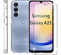 Samsung Galaxy A25 5G coque tpu protection transparente et vitre