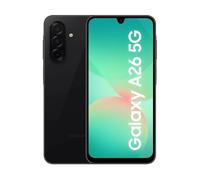 Samsung Galaxy A26 17 cm (6.7") Double SIM Android 15 5G USB Type-C 6 Go 128 Go 5000 mAh Noir