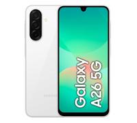 SAMSUNG Galaxy A26 5G Dual SIM Blanc 8+256 Go Smartphone - Version Moyen-Orient (Compatible avec la France, la Suède, etc.）
