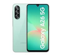 Samsung Galaxy A26 5G (Mint Époustouflant, 8 Go, 256 Go) | Intelligence Époustouflante (IA) | Cercle pour Rechercher | Gemini Live | Écran FHD+ sAMOLED | Appareil photo 50MP avec OIS | Classement IP67