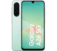 Samsung Galaxy A26 17 cm (6.7") Double SIM Android 15 5G USB Type-C 6 Go 128 Go 5000 mAh Couleur menthe