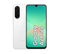Samsung Galaxy A26 5G, Smartphone Android, 256 Go, Smartphone déverrouillé, Blanc