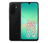 Samsung Galaxy A26 5G, Smartphone Android, 256 Go, Smartphone déverrouillé, Noir