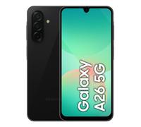 Samsung Galaxy A26 6.7" Double SIM hybride Android 15 5G USB Type-C 8 Go 256 Go 5000 mAh Noir