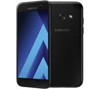 Samsung Galaxy A3 (2017) - 4G smartphone - RAM 2 Go / Mémoire interne 16 Go - microSD slot - écran OEL - 4.7" - 1280 x 720 pixels - rear camera 13 MP - front camera 8 MP - ciel noir Noir G