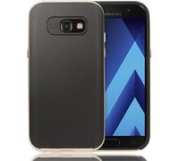 Samsung Galaxy A3 2017 Carbon Mobile Cover par NALIA, Silicone Cover Case & Bumper Gold
